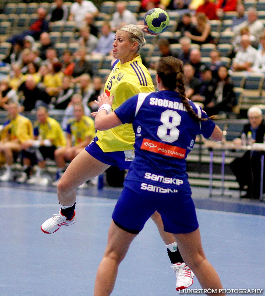 Landskamp Sverige-Island 23-16,dam,Sparbankshallen,Varberg,Sverige,Handboll,,2012,57677