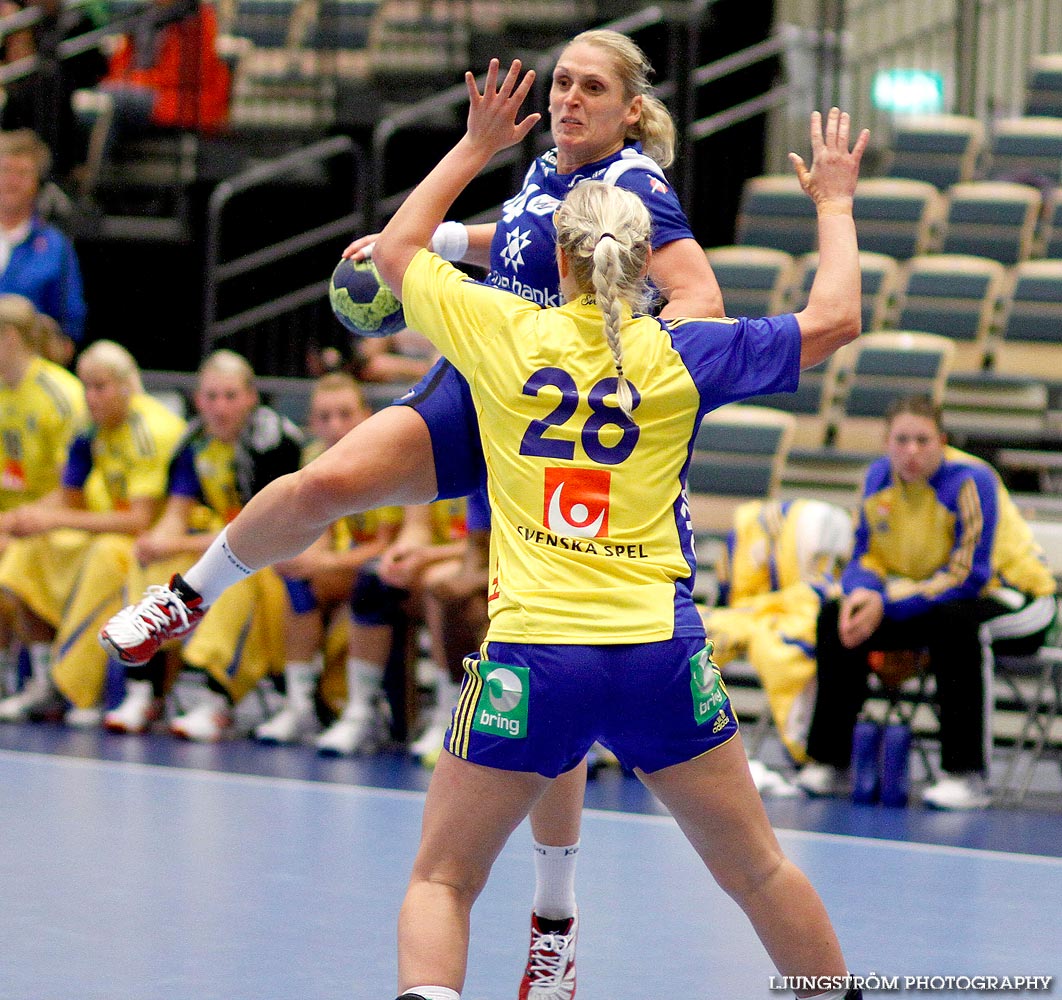 Landskamp Sverige-Island 23-16,dam,Sparbankshallen,Varberg,Sverige,Handboll,,2012,57719