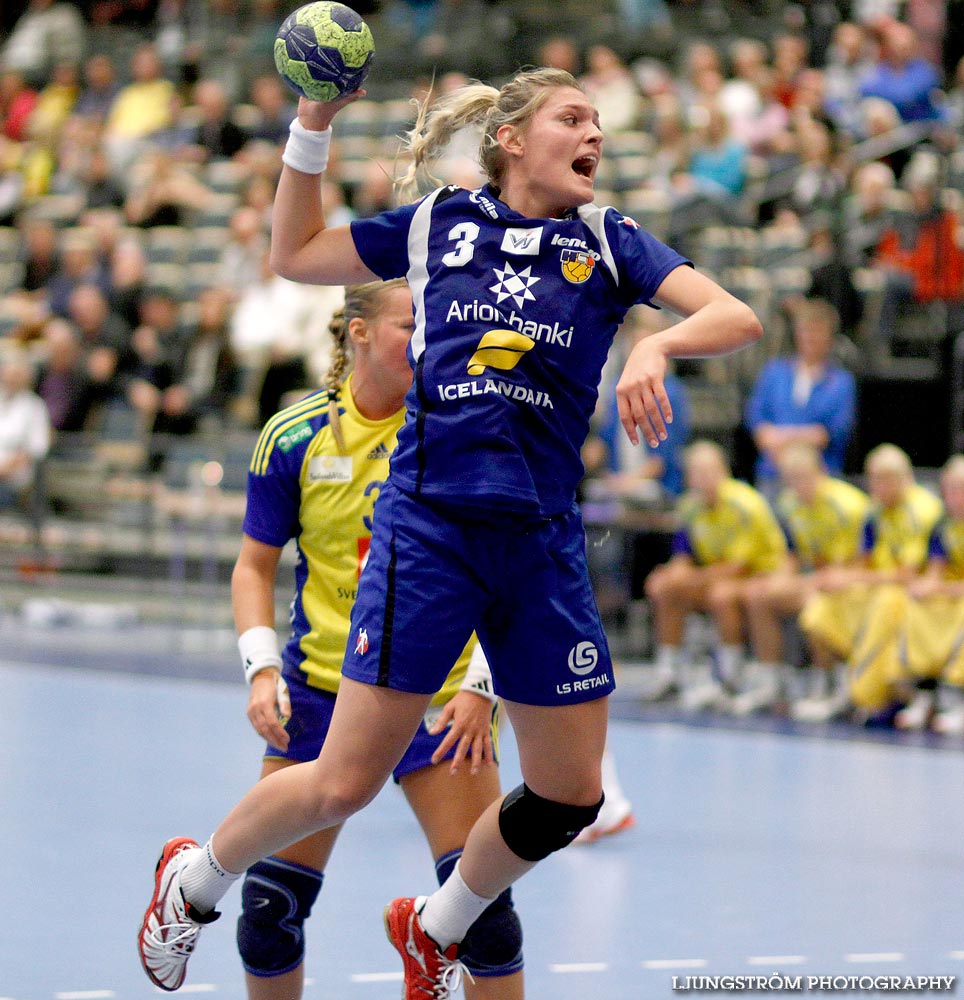 Landskamp Sverige-Island 23-16,dam,Sparbankshallen,Varberg,Sverige,Handboll,,2012,57721
