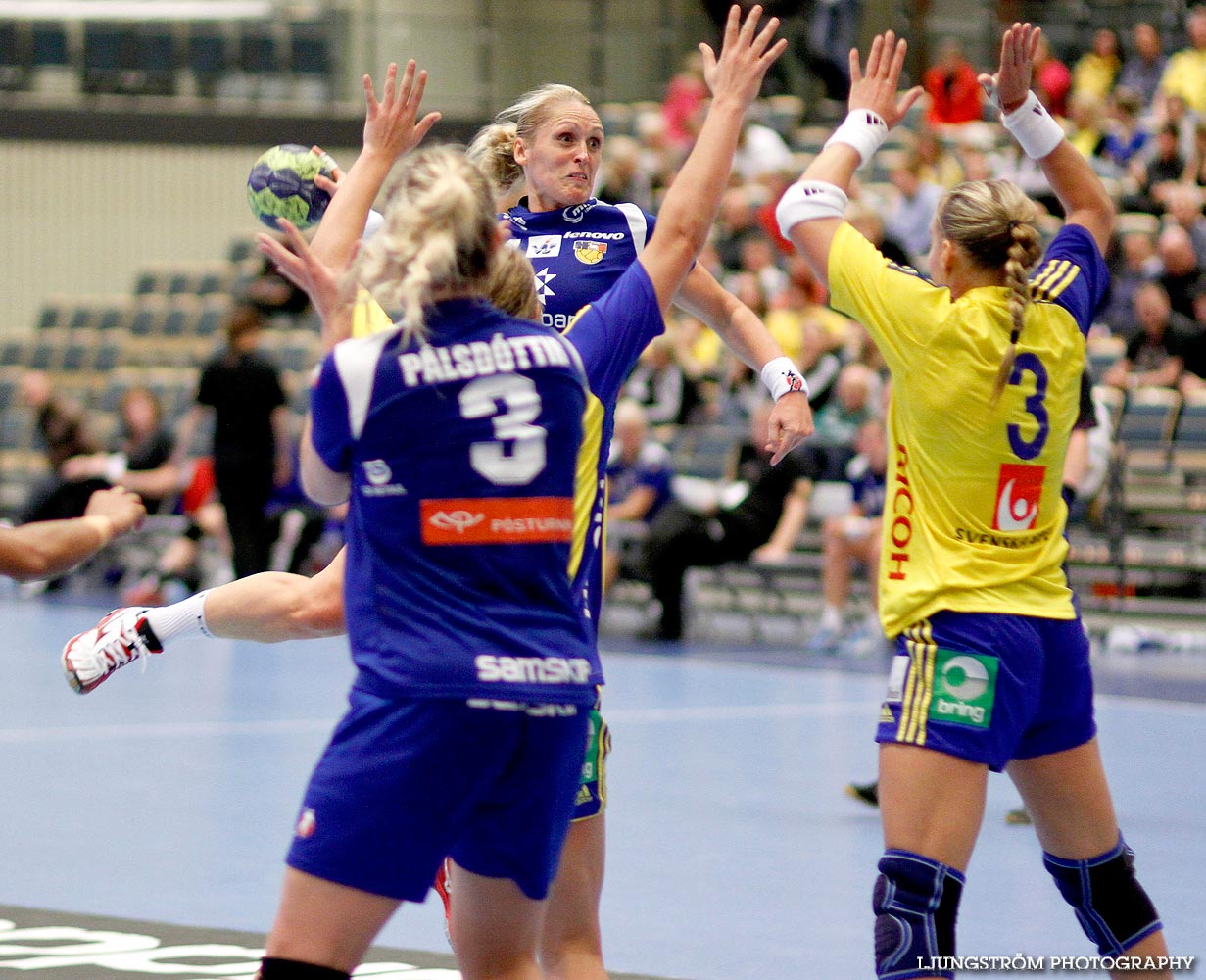 Landskamp Sverige-Island 23-16,dam,Sparbankshallen,Varberg,Sverige,Handboll,,2012,57725