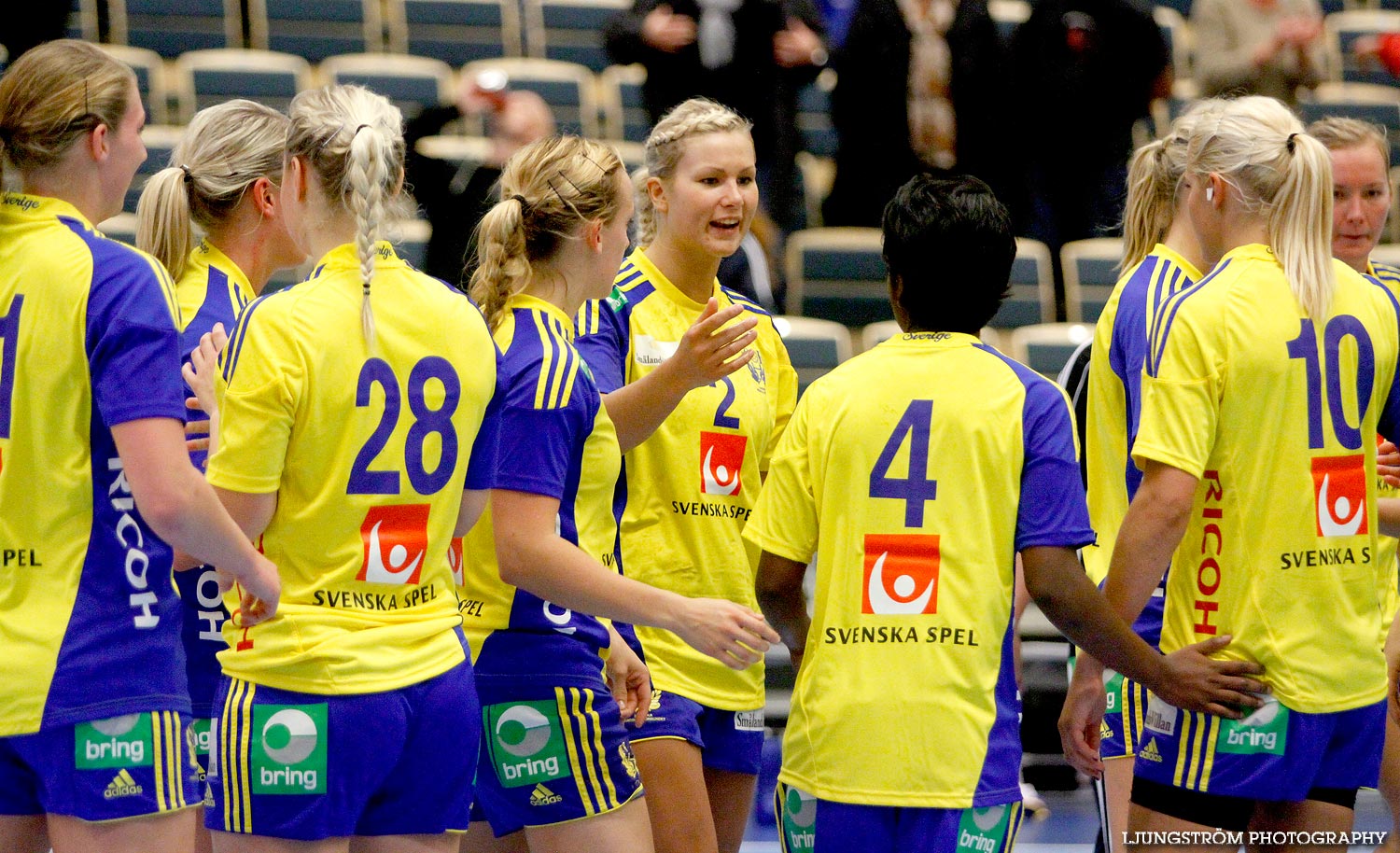 Landskamp Sverige-Island 23-16,dam,Sparbankshallen,Varberg,Sverige,Handboll,,2012,57747