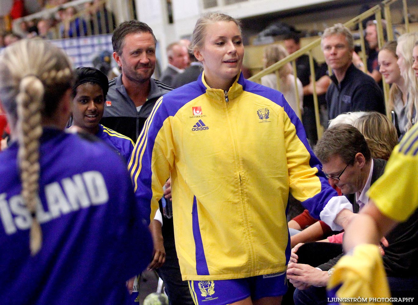 Landskamp Sverige-Island 24-24,dam,Agnebergshallen,Uddevalla,Sverige,Handboll,,2012,57845