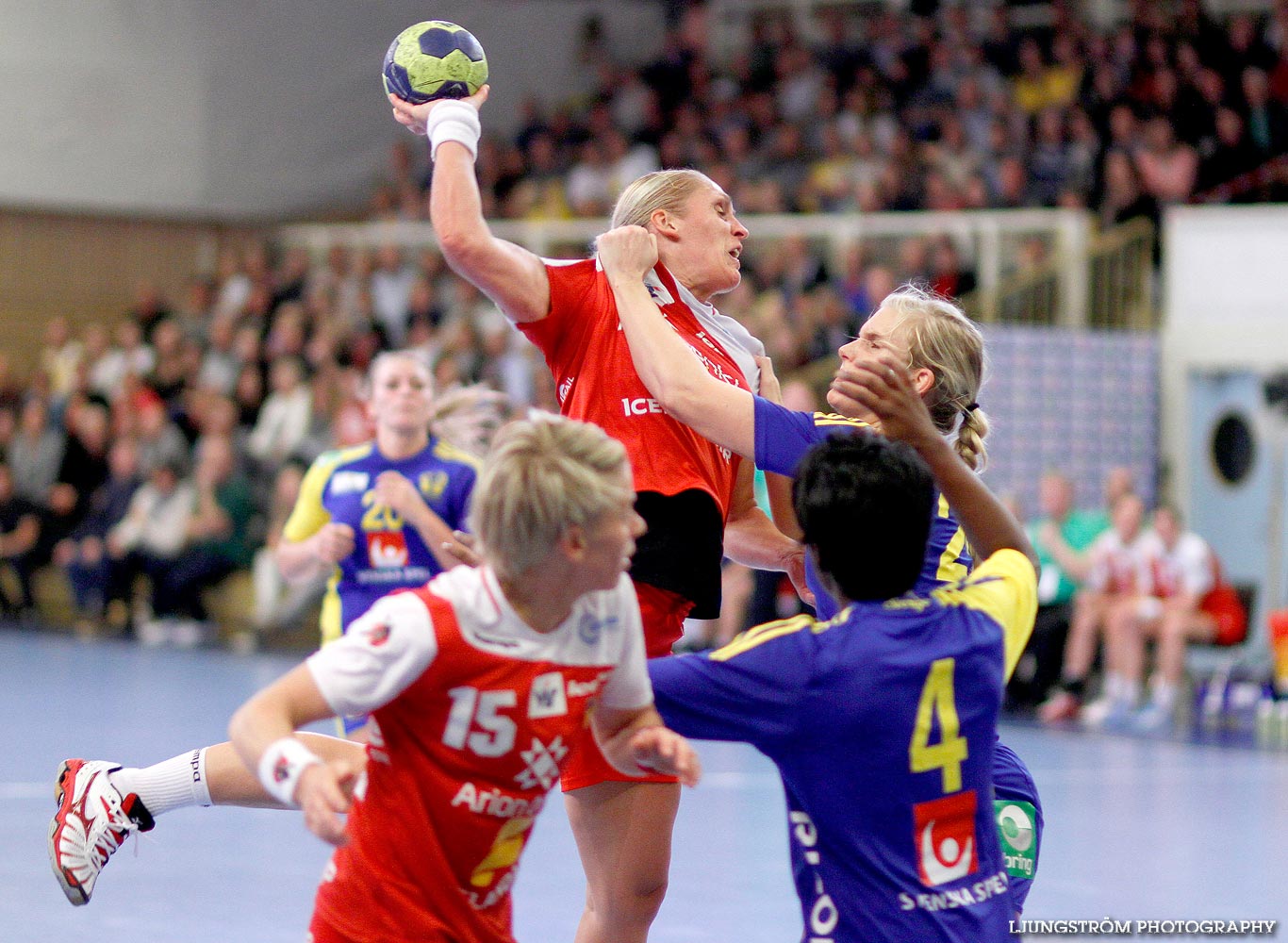Landskamp Sverige-Island 24-24,dam,Agnebergshallen,Uddevalla,Sverige,Handboll,,2012,57931
