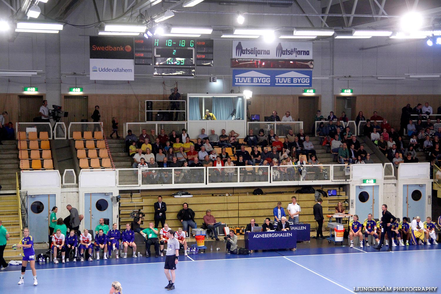 Landskamp Sverige-Island 24-24,dam,Agnebergshallen,Uddevalla,Sverige,Handboll,,2012,57951