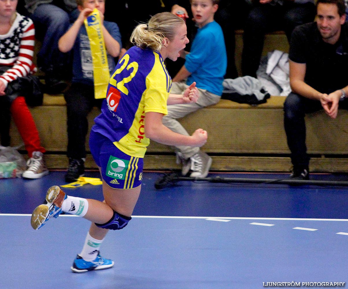 Landskamp Sverige-Island 24-24,dam,Agnebergshallen,Uddevalla,Sverige,Handboll,,2012,57963