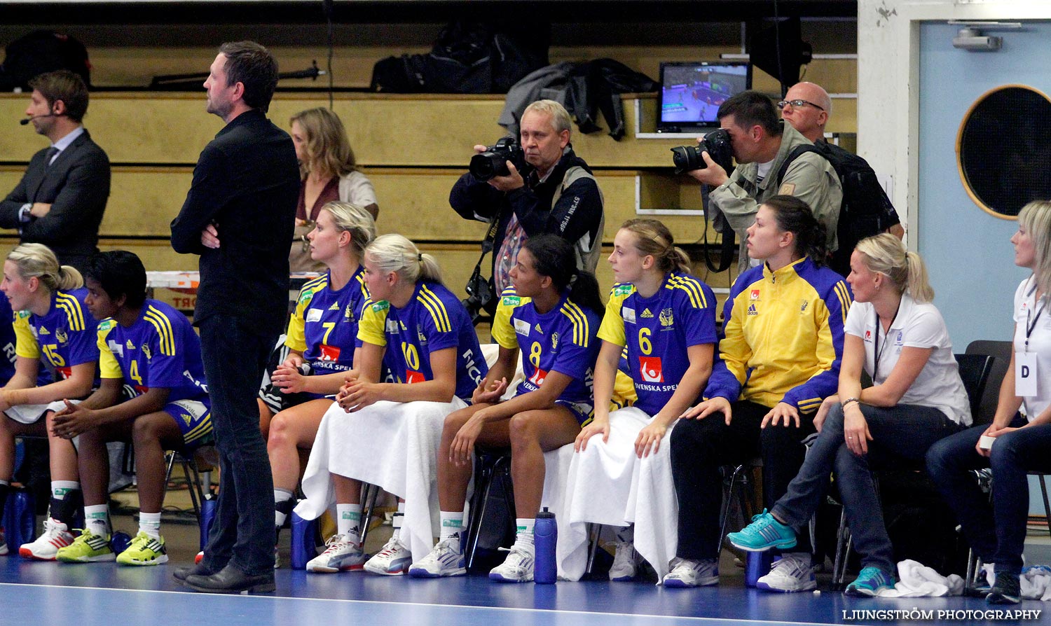 Landskamp Sverige-Island 24-24,dam,Agnebergshallen,Uddevalla,Sverige,Handboll,,2012,57983