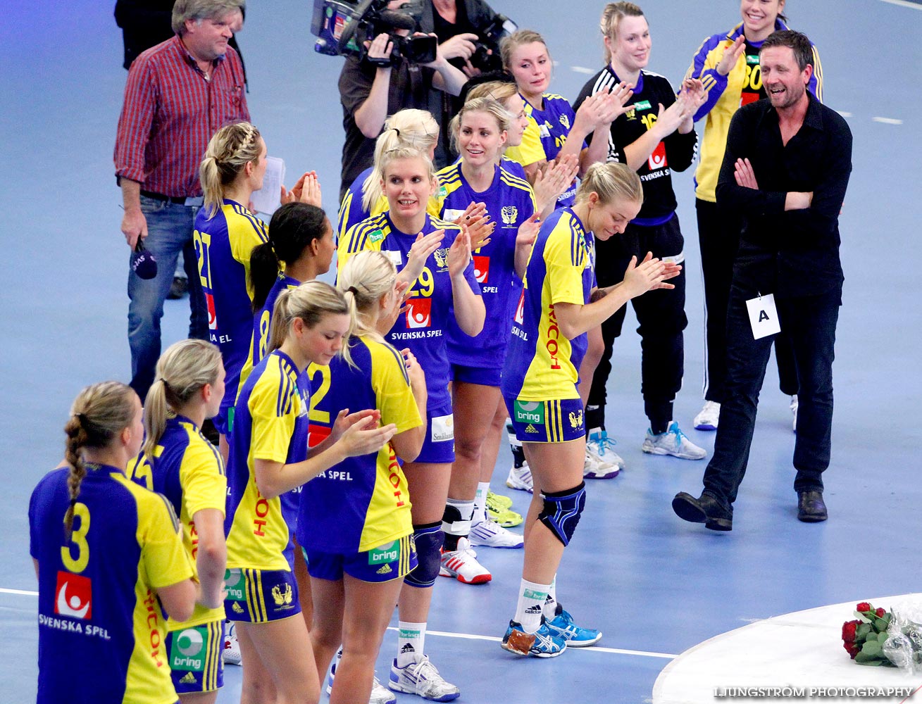 Landskamp Sverige-Island 24-24,dam,Agnebergshallen,Uddevalla,Sverige,Handboll,,2012,58002
