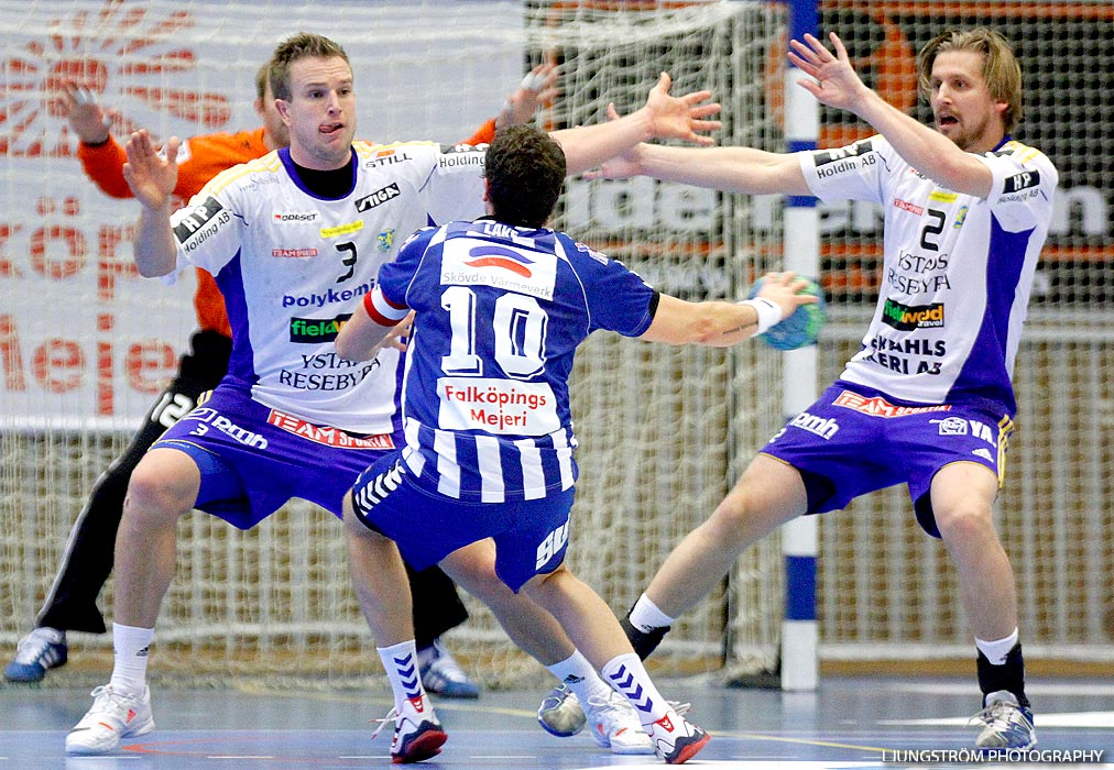 IFK Skövde HK-Ystads IF 29-34,herr,Arena Skövde,Skövde,Sverige,Handboll,,2012,59707