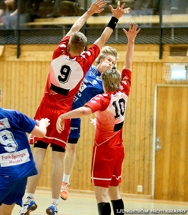 HK Guldkroken-HK Skövde 34-29,herr,Guldkrokshallen,Hjo,Sverige,Handboll,,2013,64505