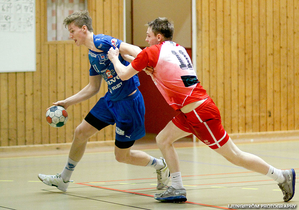 HK Guldkroken-HK Skövde 34-29,herr,Guldkrokshallen,Hjo,Sverige,Handboll,,2013,64579