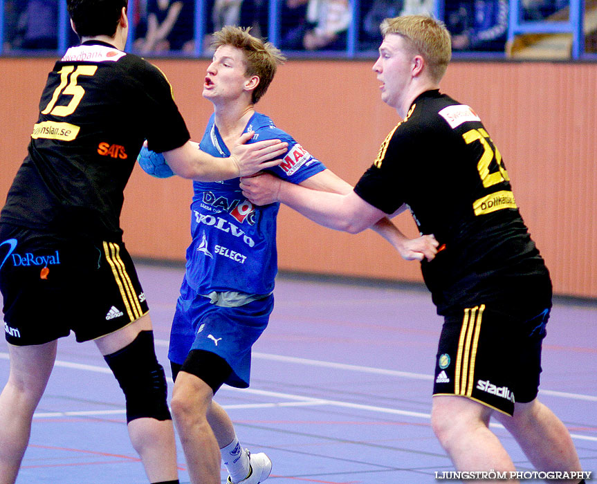 Ungdoms-SM Steg 4 Herrjuniorer IK Sävehof-IFK Skövde HK 24-18,herr,Arena Skövde,Skövde,Sverige,Ungdoms-SM,Handboll,2013,66563