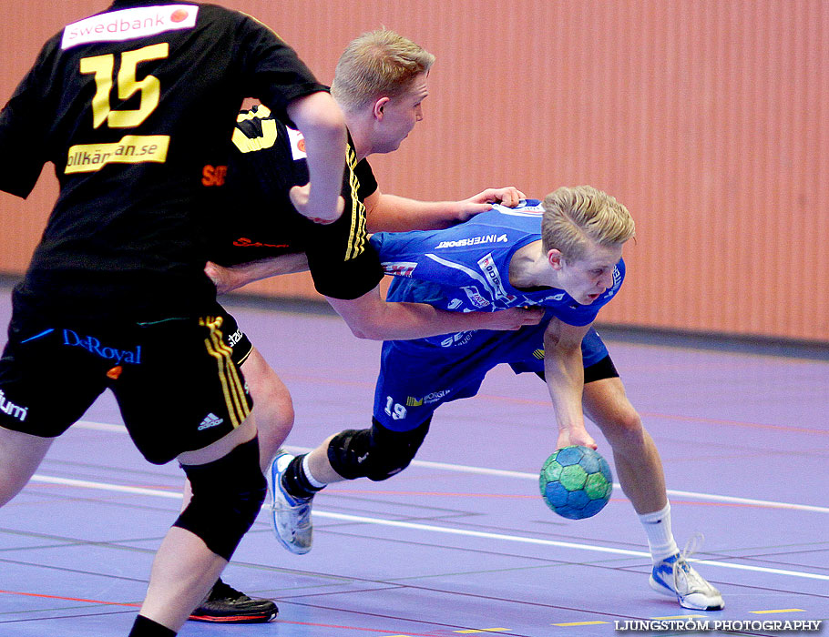 Ungdoms-SM Steg 4 Herrjuniorer IK Sävehof-IFK Skövde HK 24-18,herr,Arena Skövde,Skövde,Sverige,Ungdoms-SM,Handboll,2013,66568