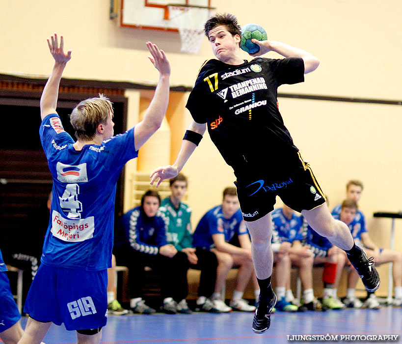 Ungdoms-SM Steg 4 Herrjuniorer IK Sävehof-IFK Skövde HK 24-18,herr,Arena Skövde,Skövde,Sverige,Ungdoms-SM,Handboll,2013,66582