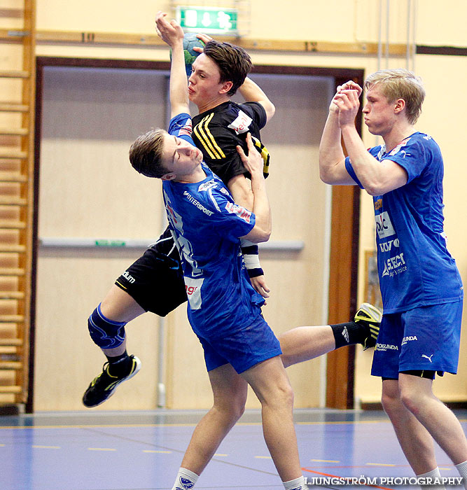 Ungdoms-SM Steg 4 Herrjuniorer IK Sävehof-IFK Skövde HK 24-18,herr,Arena Skövde,Skövde,Sverige,Ungdoms-SM,Handboll,2013,66586