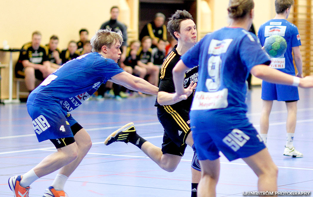 Ungdoms-SM Steg 4 Herrjuniorer IK Sävehof-IFK Skövde HK 24-18,herr,Arena Skövde,Skövde,Sverige,Ungdoms-SM,Handboll,2013,66589