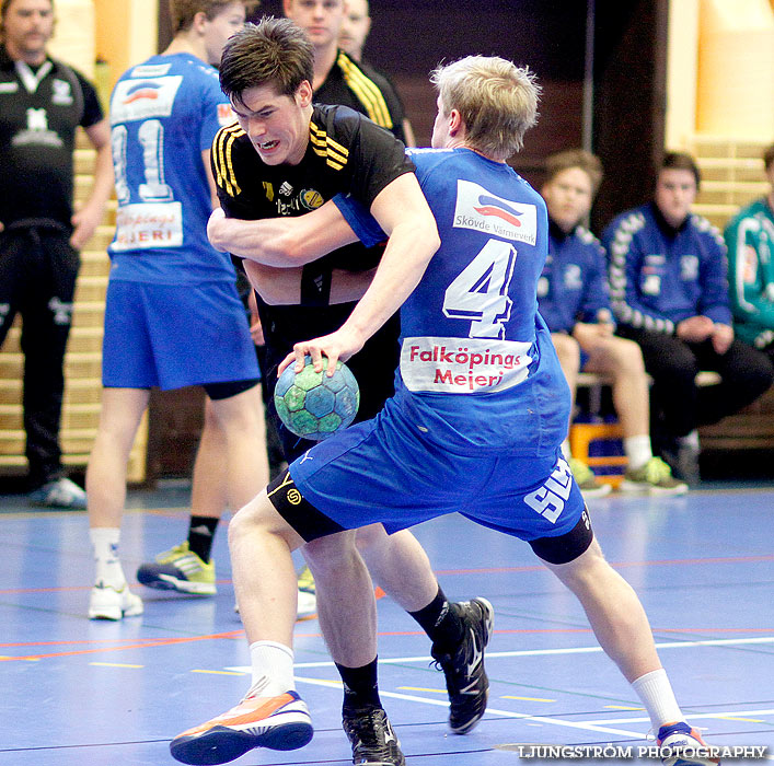 Ungdoms-SM Steg 4 Herrjuniorer IK Sävehof-IFK Skövde HK 24-18,herr,Arena Skövde,Skövde,Sverige,Ungdoms-SM,Handboll,2013,66590