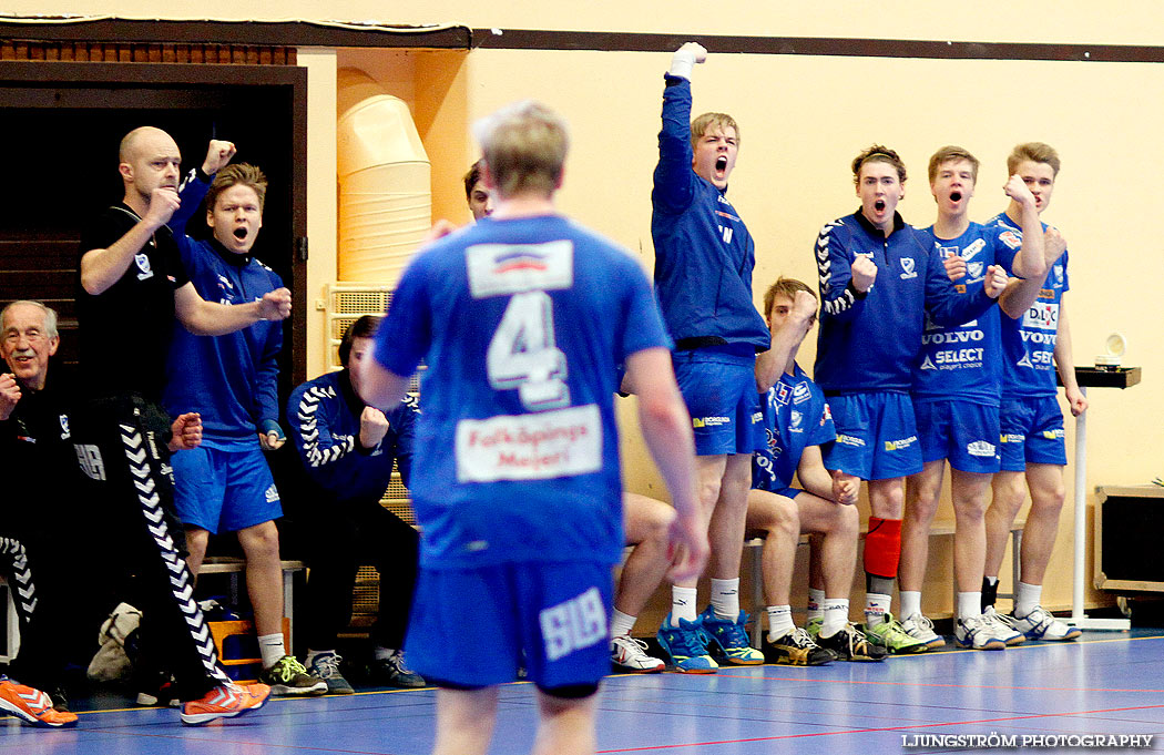 Ungdoms-SM Steg 4 Herrjuniorer IK Sävehof-IFK Skövde HK 24-18,herr,Arena Skövde,Skövde,Sverige,Ungdoms-SM,Handboll,2013,66598