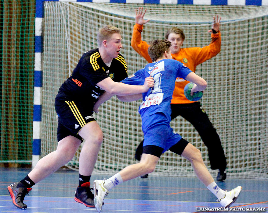 Ungdoms-SM Steg 4 Herrjuniorer IK Sävehof-IFK Skövde HK 24-18,herr,Arena Skövde,Skövde,Sverige,Ungdoms-SM,Handboll,2013,66605