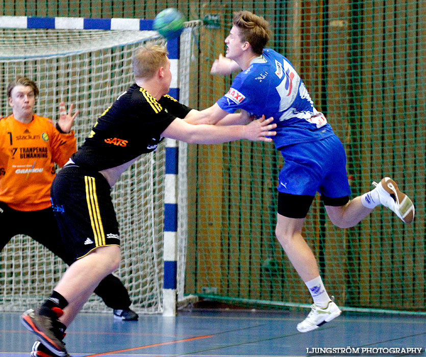 Ungdoms-SM Steg 4 Herrjuniorer IK Sävehof-IFK Skövde HK 24-18,herr,Arena Skövde,Skövde,Sverige,Ungdoms-SM,Handboll,2013,66607