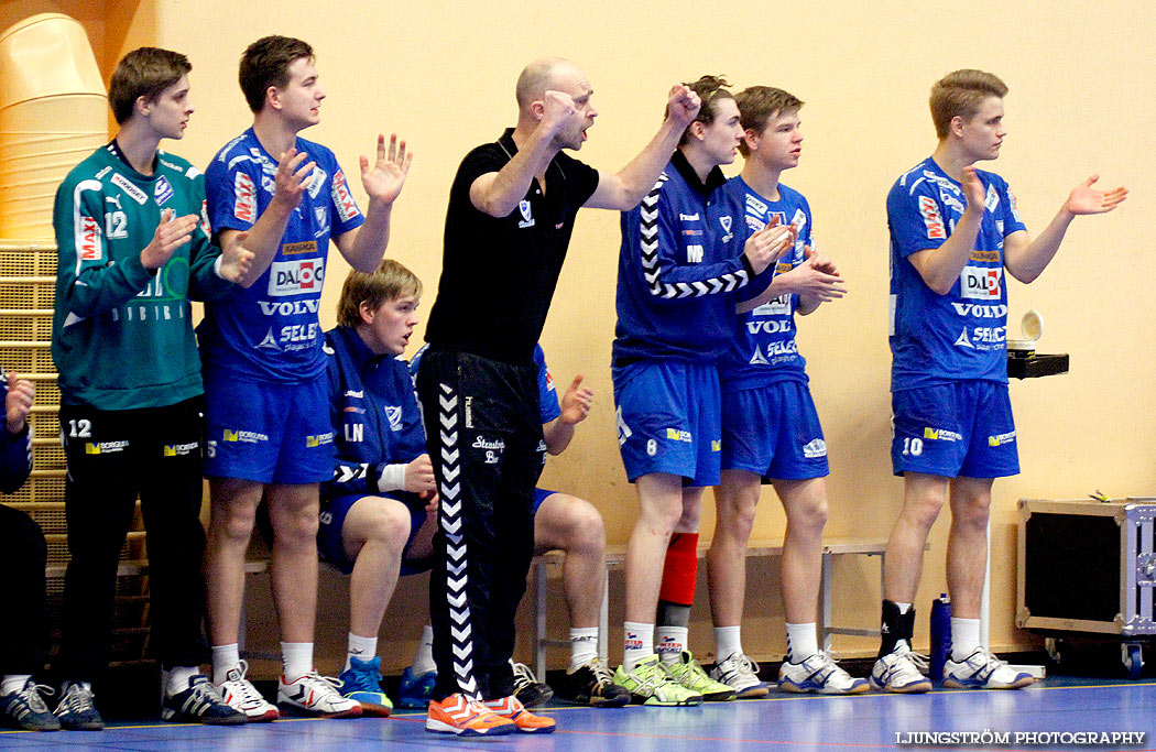 Ungdoms-SM Steg 4 Herrjuniorer IK Sävehof-IFK Skövde HK 24-18,herr,Arena Skövde,Skövde,Sverige,Ungdoms-SM,Handboll,2013,66611