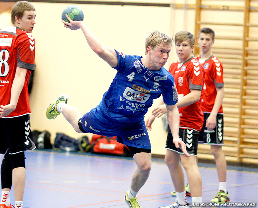 Ungdoms-SM Steg 4 Herrjuniorer IFK Skövde HK-Hallstahammars SK HK 41-14,herr,Arena Skövde,Skövde,Sverige,Ungdoms-SM,Handboll,2013,66662