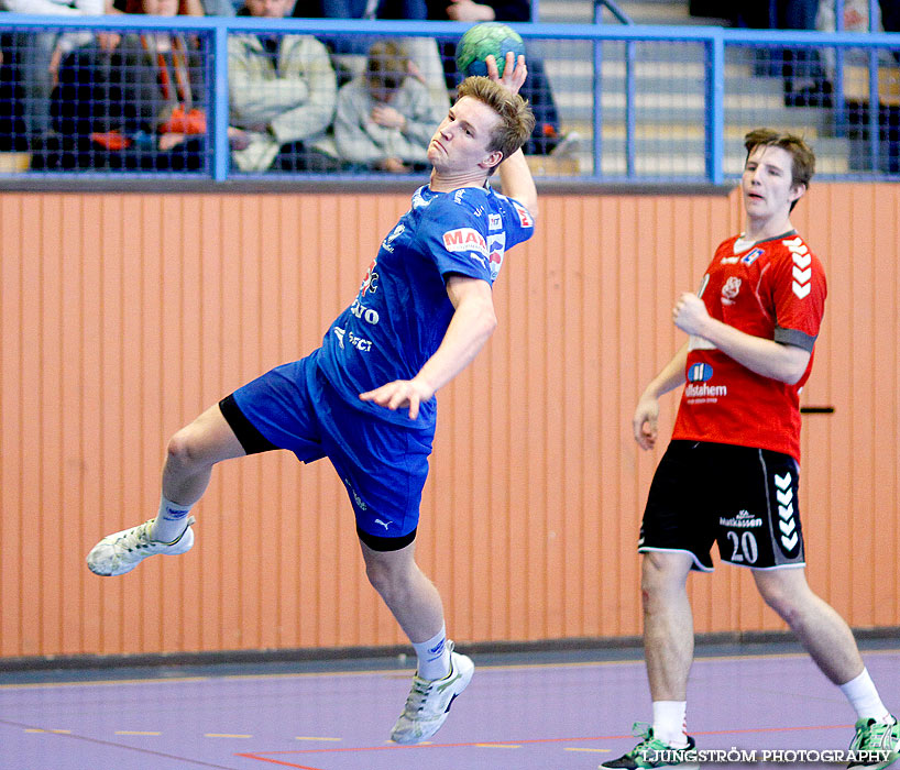 Ungdoms-SM Steg 4 Herrjuniorer IFK Skövde HK-Hallstahammars SK HK 41-14,herr,Arena Skövde,Skövde,Sverige,Ungdoms-SM,Handboll,2013,66675