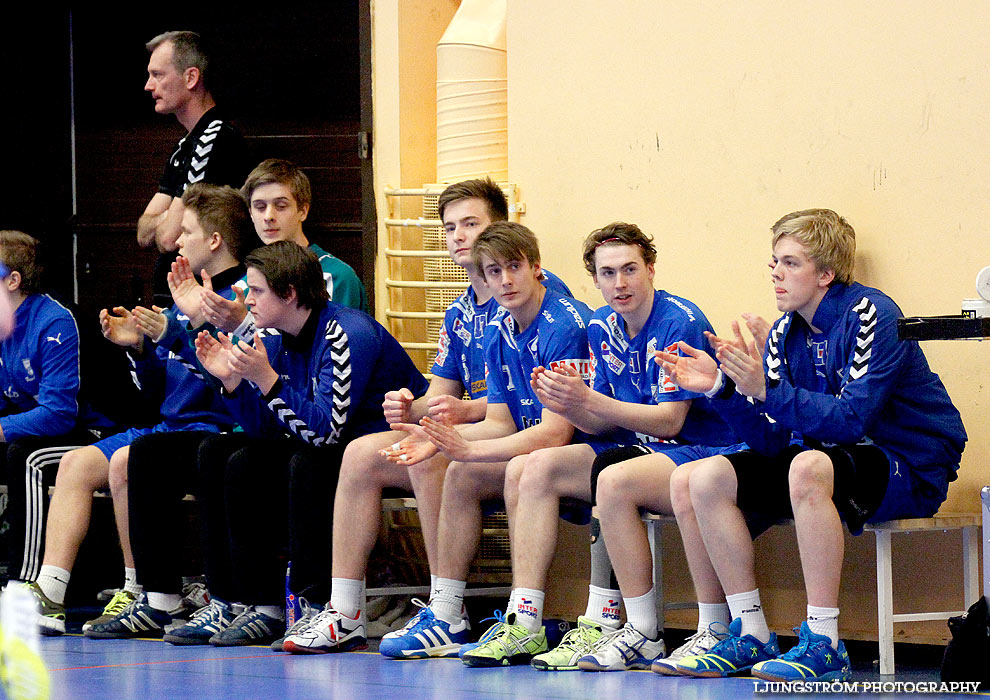 Ungdoms-SM Steg 4 Herrjuniorer IFK Skövde HK-Hallstahammars SK HK 41-14,herr,Arena Skövde,Skövde,Sverige,Ungdoms-SM,Handboll,2013,66690