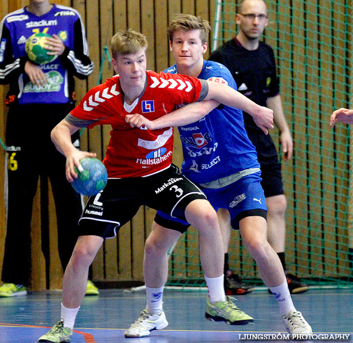 Ungdoms-SM Steg 4 Herrjuniorer IFK Skövde HK-Hallstahammars SK HK 41-14,herr,Arena Skövde,Skövde,Sverige,Ungdoms-SM,Handboll,2013,66702