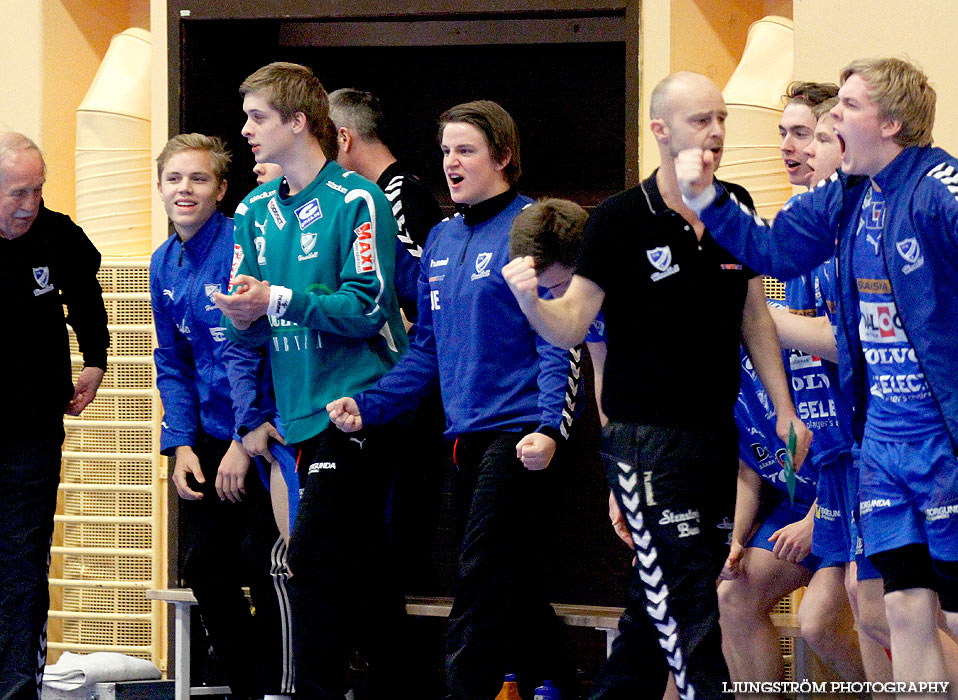 Ungdoms-SM Steg 4 Herrjuniorer IFK Skövde HK-Hallstahammars SK HK 41-14,herr,Arena Skövde,Skövde,Sverige,Ungdoms-SM,Handboll,2013,66710