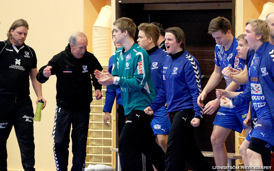 Ungdoms-SM Steg 4 Herrjuniorer IFK Skövde HK-Hallstahammars SK HK 41-14,herr,Arena Skövde,Skövde,Sverige,Ungdoms-SM,Handboll,2013,66711