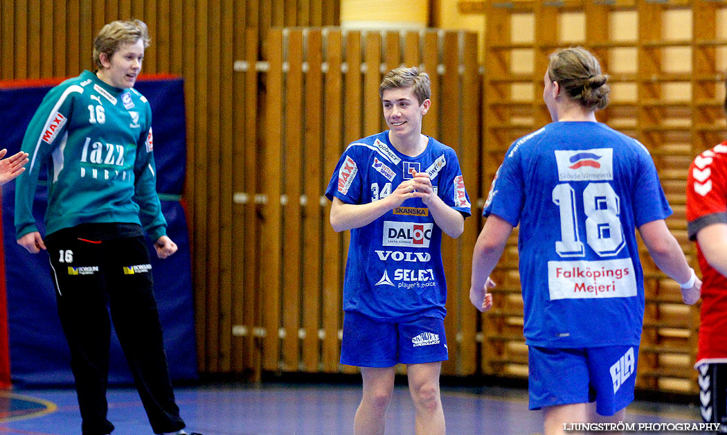 Ungdoms-SM Steg 4 Herrjuniorer IFK Skövde HK-Hallstahammars SK HK 41-14,herr,Arena Skövde,Skövde,Sverige,Ungdoms-SM,Handboll,2013,66712