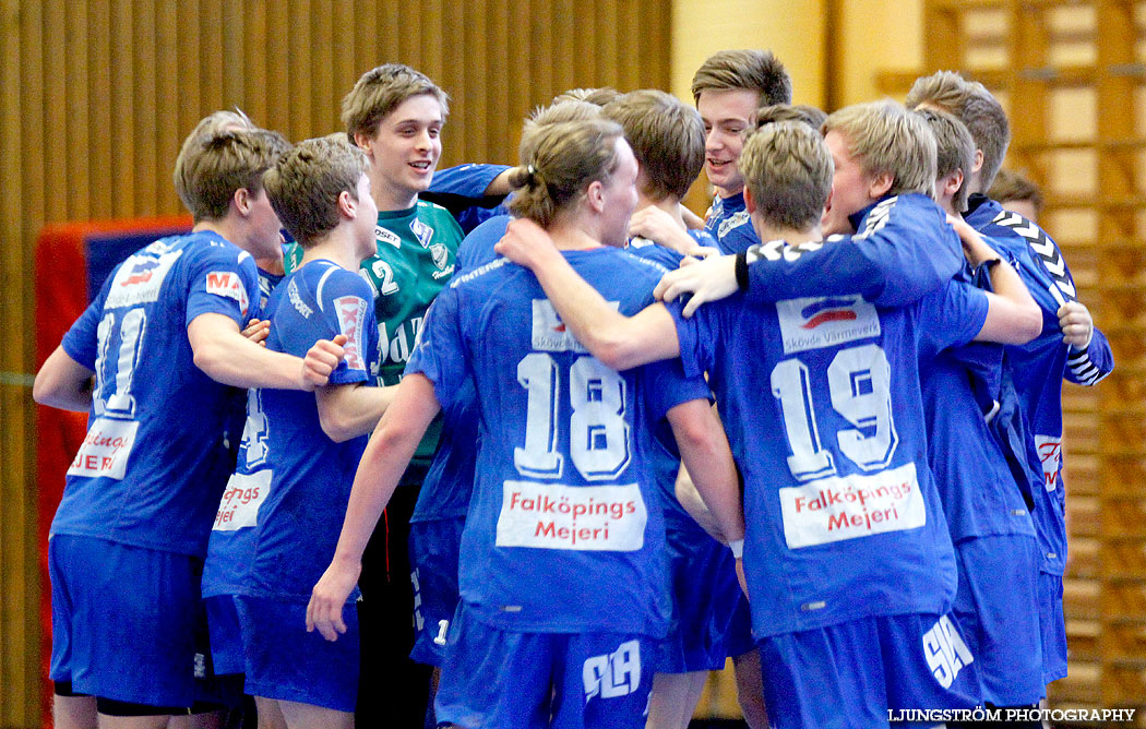 Ungdoms-SM Steg 4 Herrjuniorer IFK Skövde HK-Hallstahammars SK HK 41-14,herr,Arena Skövde,Skövde,Sverige,Ungdoms-SM,Handboll,2013,66715