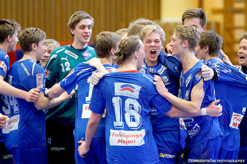 Ungdoms-SM Steg 4 Herrjuniorer IFK Skövde HK-Hallstahammars SK HK 41-14,herr,Arena Skövde,Skövde,Sverige,Ungdoms-SM,Handboll,2013,66717