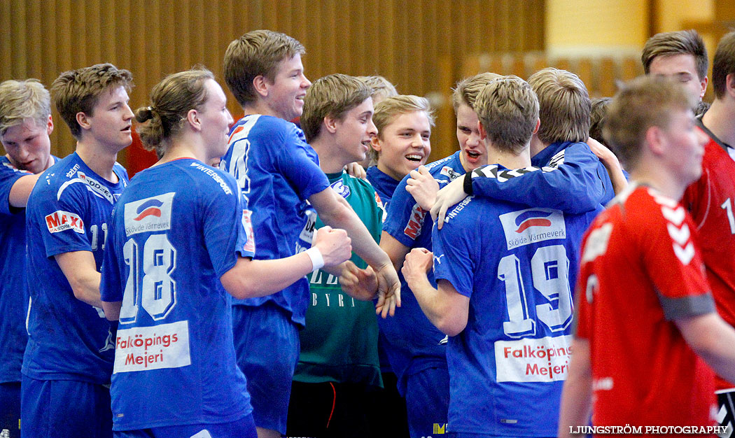 Ungdoms-SM Steg 4 Herrjuniorer IFK Skövde HK-Hallstahammars SK HK 41-14,herr,Arena Skövde,Skövde,Sverige,Ungdoms-SM,Handboll,2013,66718