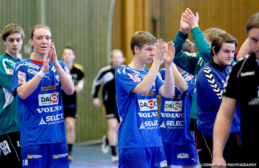 Ungdoms-SM Steg 4 Herrjuniorer IFK Skövde HK-Hallstahammars SK HK 41-14,herr,Arena Skövde,Skövde,Sverige,Ungdoms-SM,Handboll,2013,66719