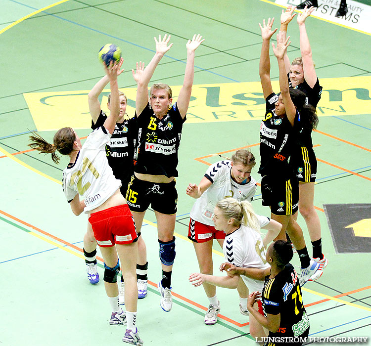 IK Sävehof-Höörs HK H65 1/2-final 1 30-17,dam,Partillebohallen,Partille,Sverige,Handboll,,2013,70032