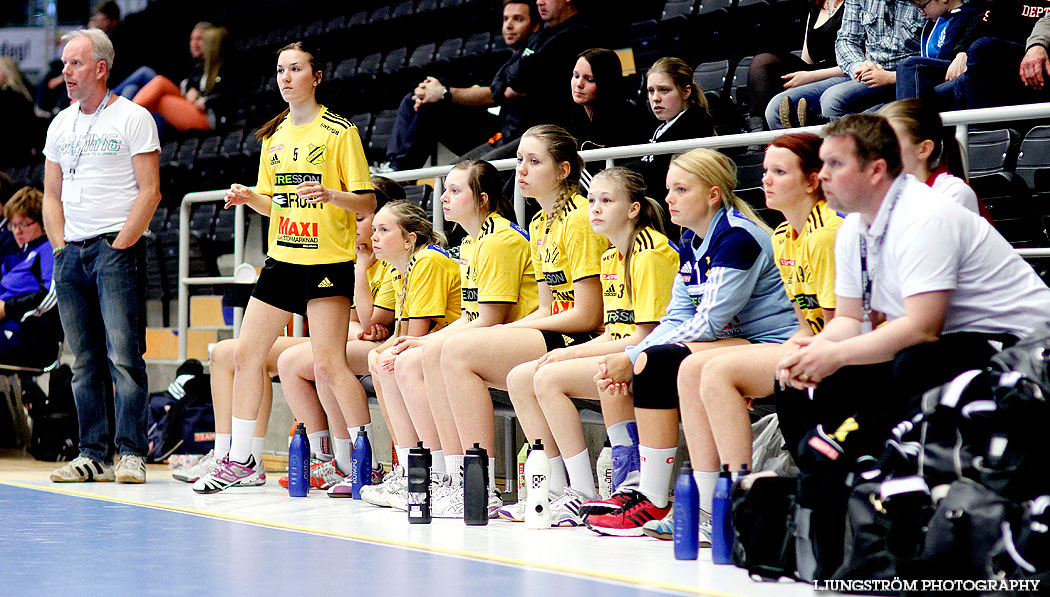 USM Steg 5 Flickor A Gökstens BK-IK Sävehof,dam,Stadium Arena,Norrköping,Sverige,USM Steg 5 2013,Ungdoms-SM,2013,69339