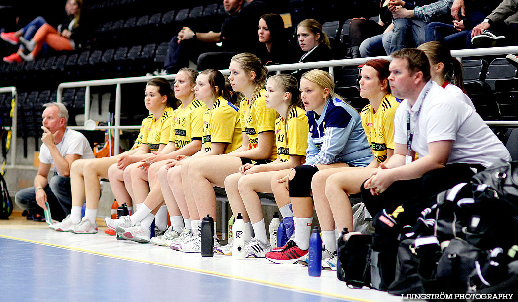 USM Steg 5 Flickor A Gökstens BK-IK Sävehof,dam,Stadium Arena,Norrköping,Sverige,USM Steg 5 2013,Ungdoms-SM,2013,69345