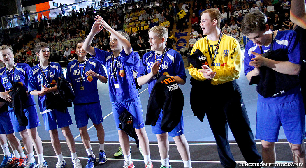 USM Steg 5 Pojkar B SM-FINAL H43 Lund-IFK Kristianstad,herr,Stadium Arena,Norrköping,Sverige,USM Steg 5 2013,Ungdoms-SM,2013,69143