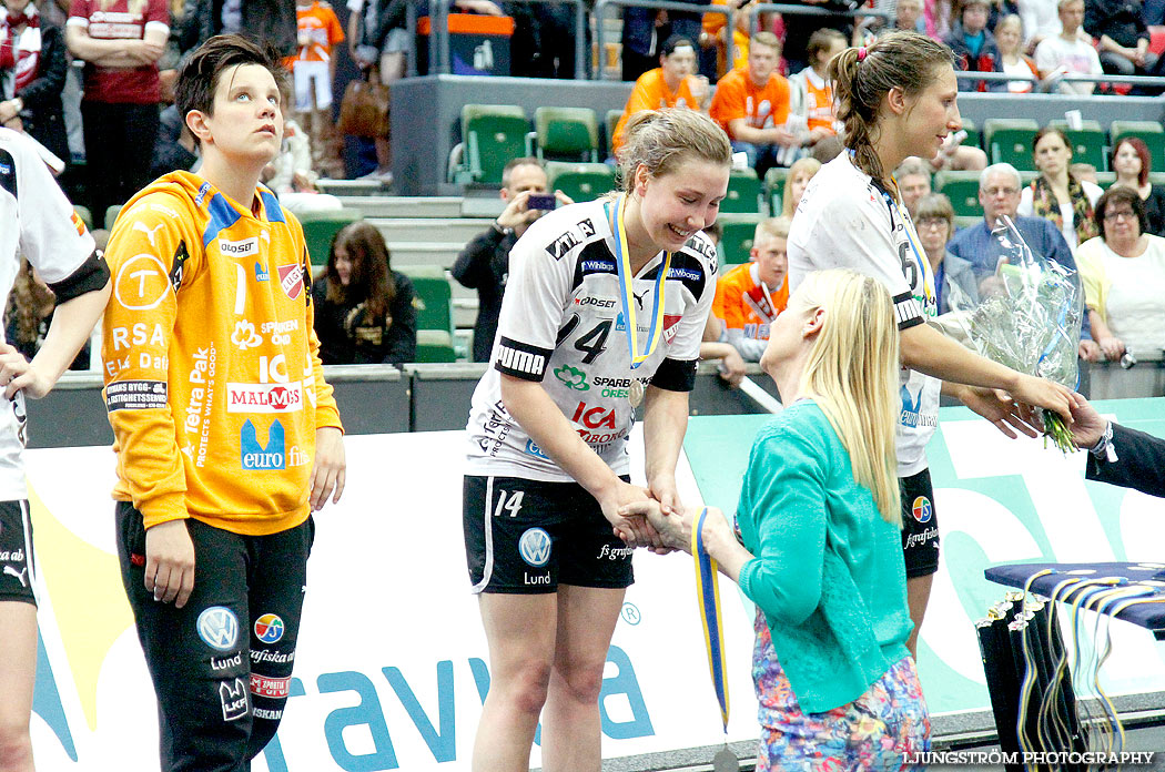 IK Sävehof-Lugi HF SM-FINAL Damer 38-34,dam,Scandinavium,Göteborg,Sverige,Handboll,,2013,70411