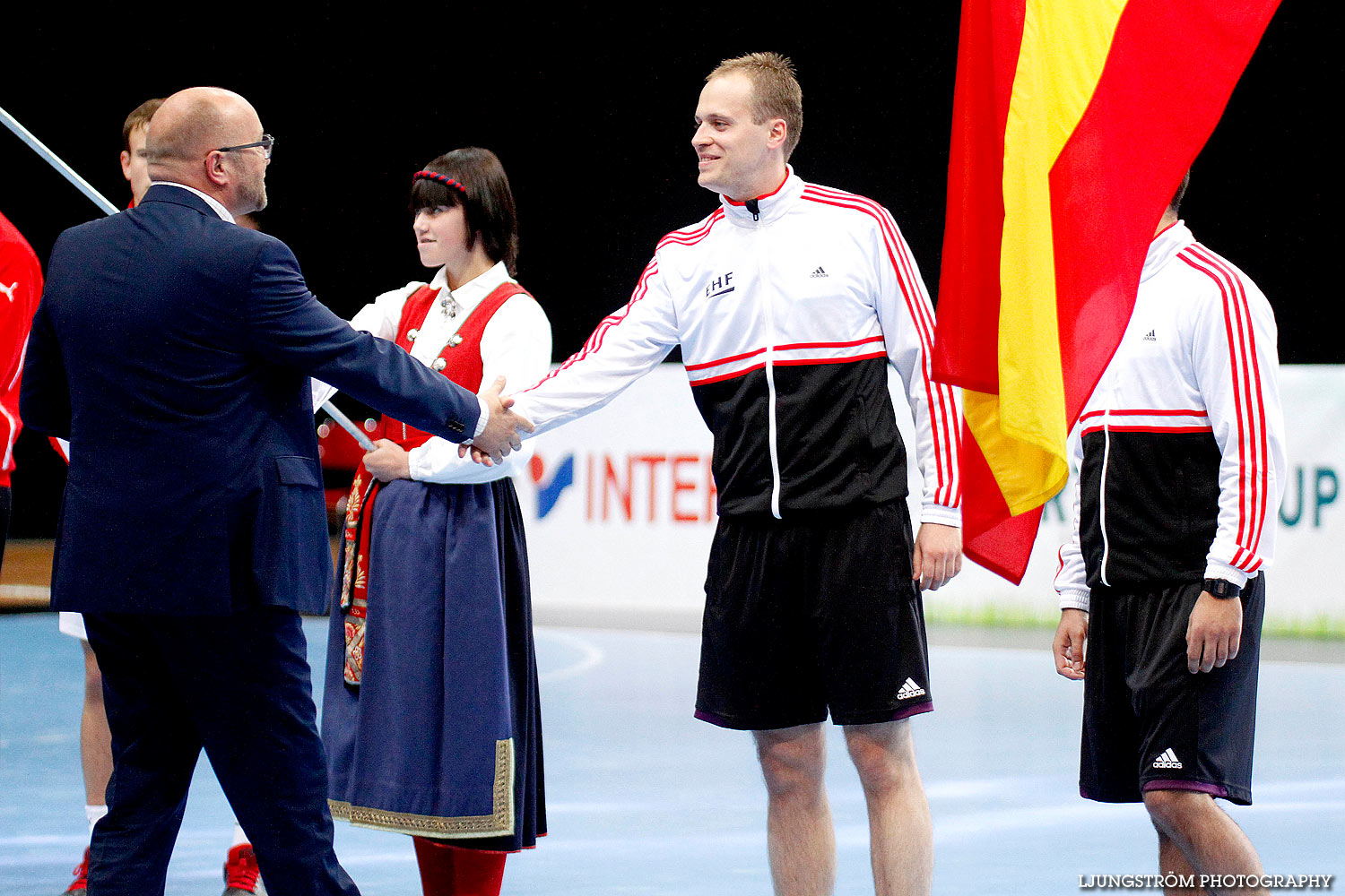 European Open 3rd place Denmark-Spain 23-22,herr,Scandinavium,Göteborg,Sverige,Handboll,,2013,128995