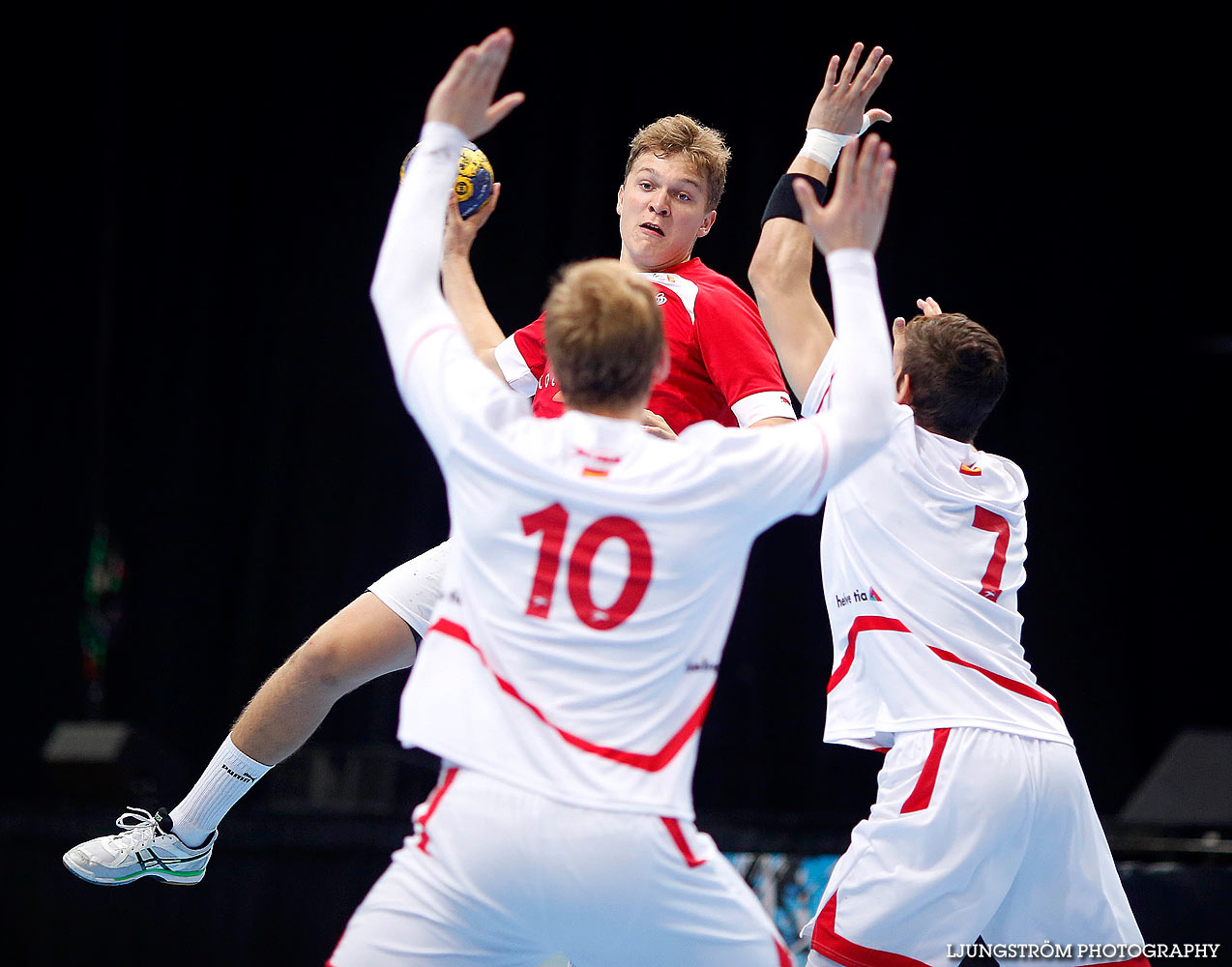 European Open 3rd place Denmark-Spain 23-22,herr,Scandinavium,Göteborg,Sverige,Handboll,,2013,128997