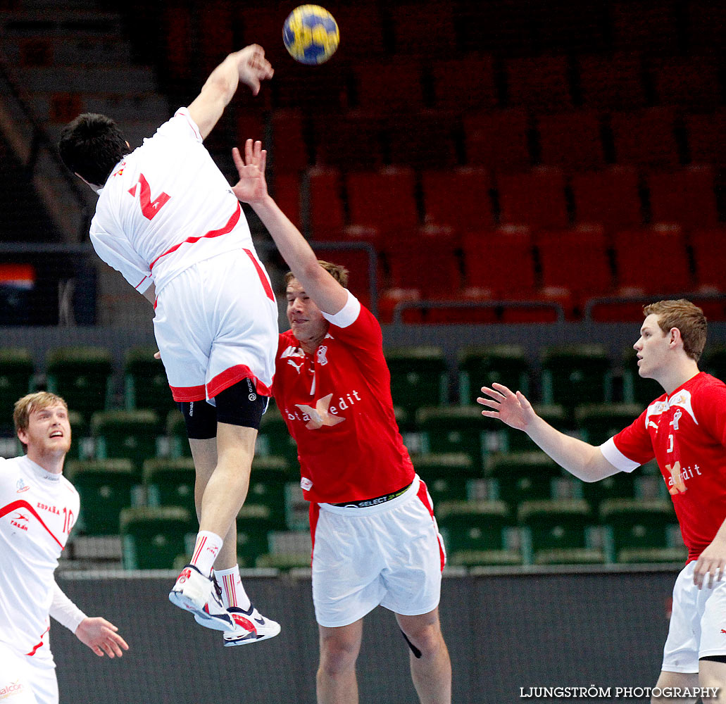 European Open 3rd place Denmark-Spain 23-22,herr,Scandinavium,Göteborg,Sverige,Handboll,,2013,129021