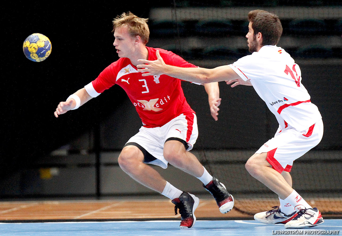 European Open 3rd place Denmark-Spain 23-22,herr,Scandinavium,Göteborg,Sverige,Handboll,,2013,129035