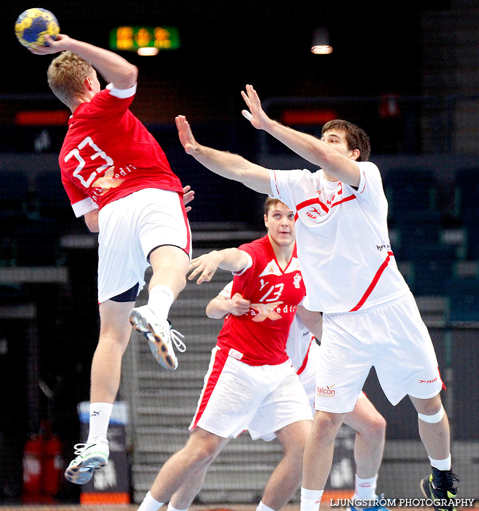 European Open 3rd place Denmark-Spain 23-22,herr,Scandinavium,Göteborg,Sverige,Handboll,,2013,129038