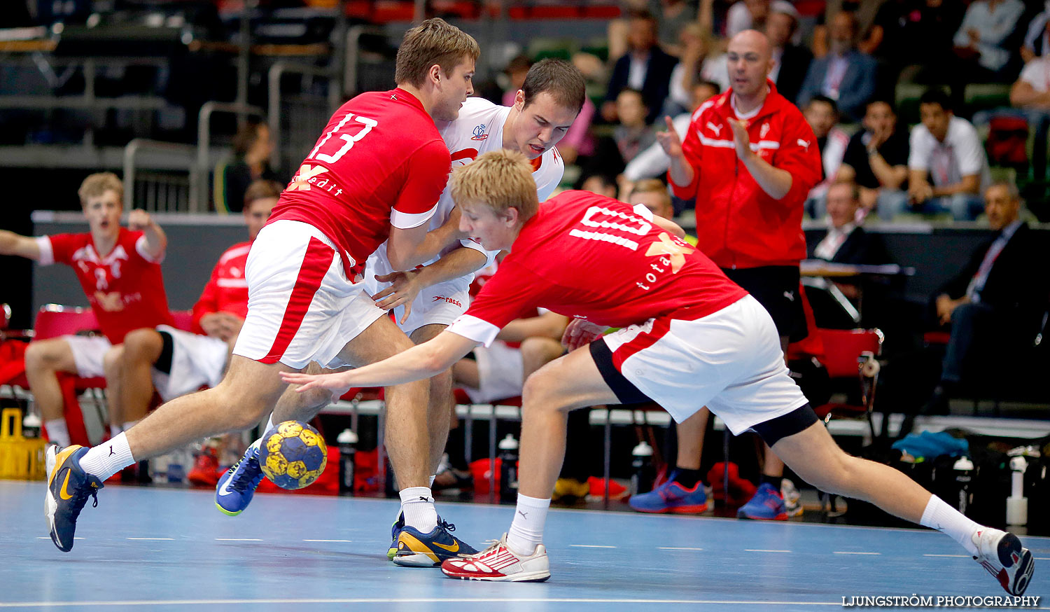 European Open 3rd place Denmark-Spain 23-22,herr,Scandinavium,Göteborg,Sverige,Handboll,,2013,129051