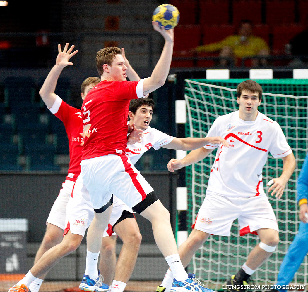 European Open 3rd place Denmark-Spain 23-22,herr,Scandinavium,Göteborg,Sverige,Handboll,,2013,129053