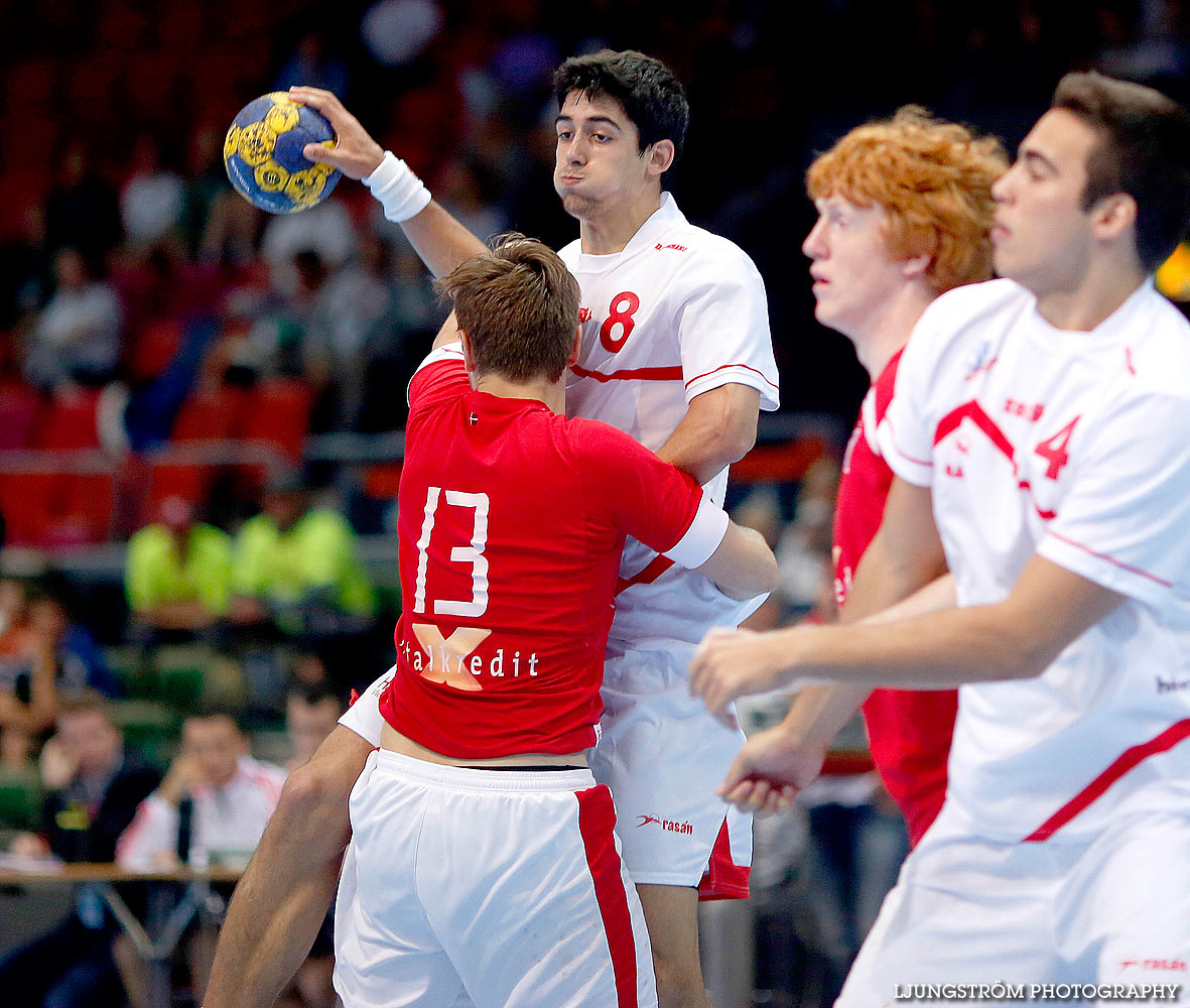 European Open 3rd place Denmark-Spain 23-22,herr,Scandinavium,Göteborg,Sverige,Handboll,,2013,129054