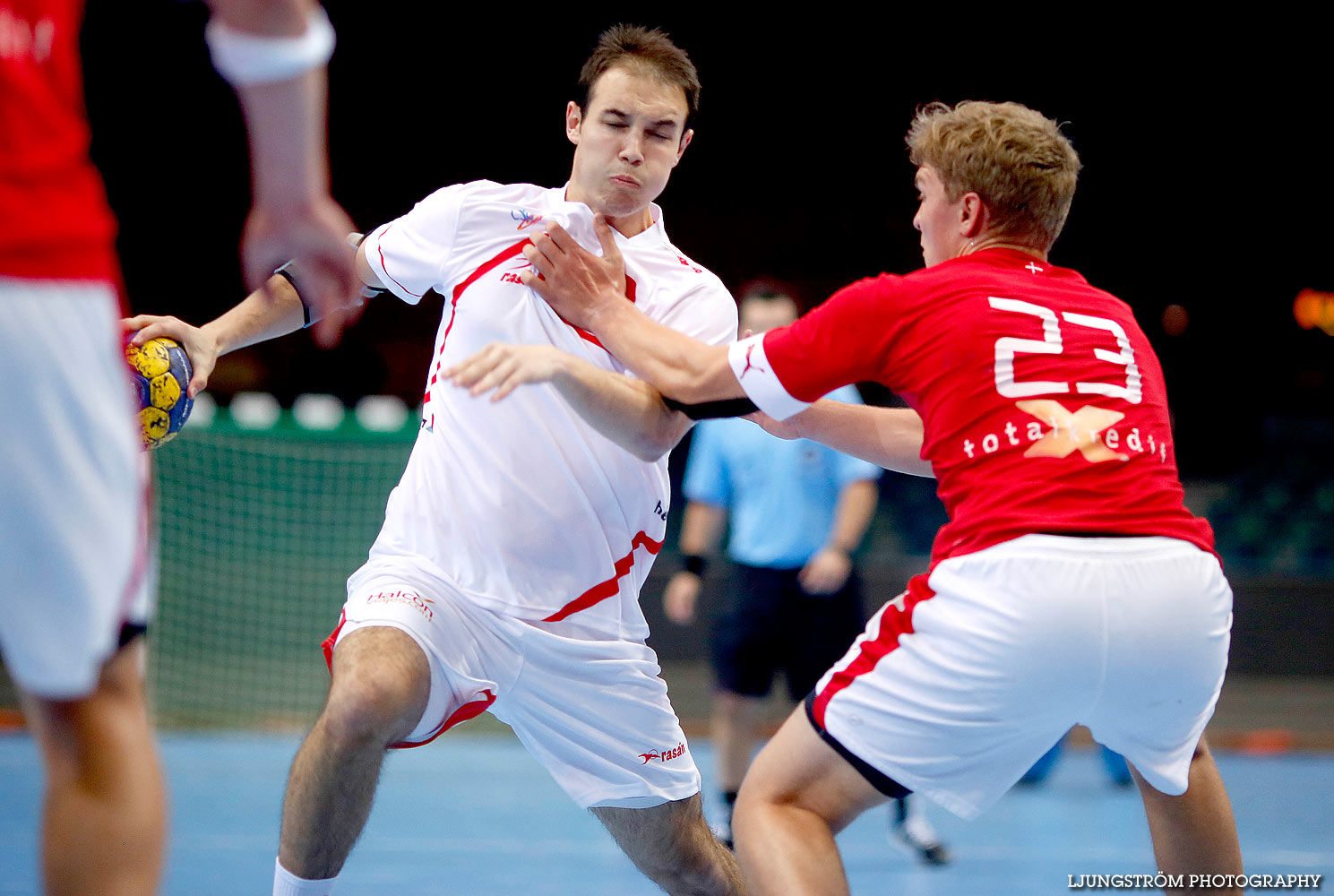 European Open 3rd place Denmark-Spain 23-22,herr,Scandinavium,Göteborg,Sverige,Handboll,,2013,129058