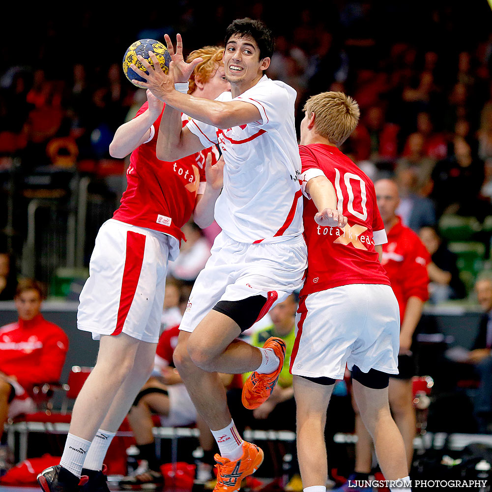 European Open 3rd place Denmark-Spain 23-22,herr,Scandinavium,Göteborg,Sverige,Handboll,,2013,129072